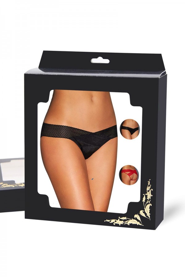 Culotte ouverte noire